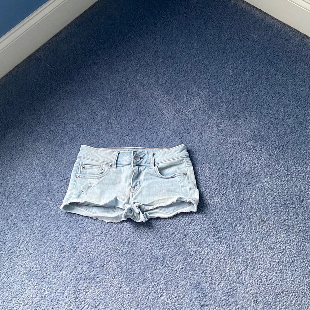 american eagle short shorts